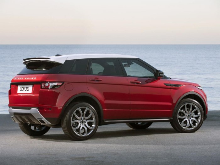 Land Rover range Rover Evoque 2011