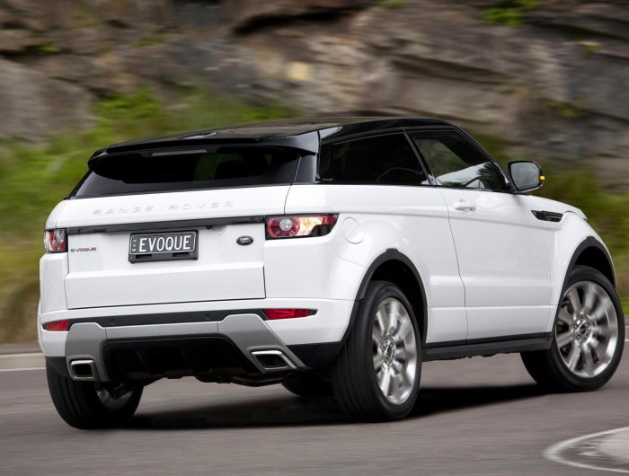 Land Rover range Rover Evoque