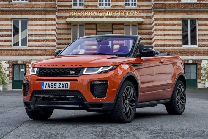 Range Rover Evoque кабриолет