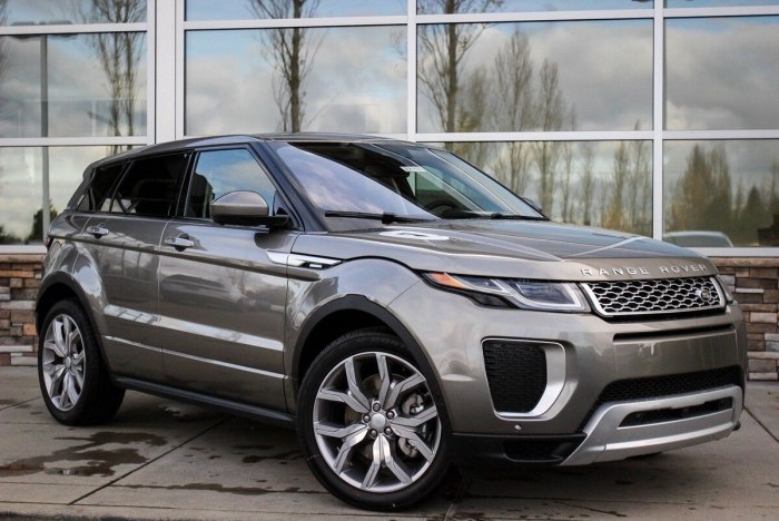 Land Rover range Rover Эвок