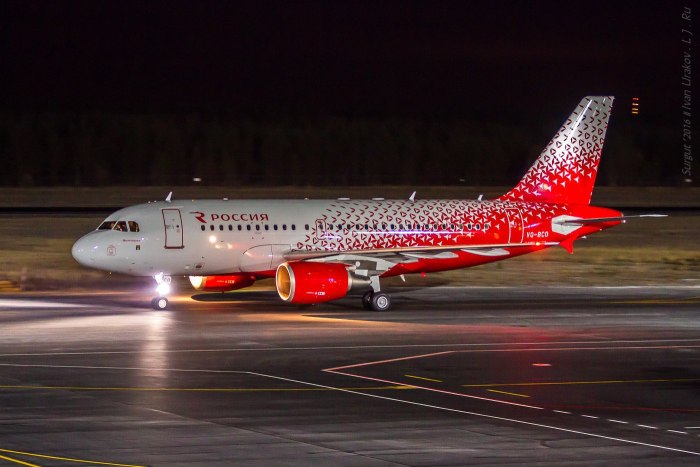 Самолет Airbus a319 авиакомпания Россия