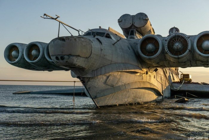 Экраноплан Лунь Дербент 2020