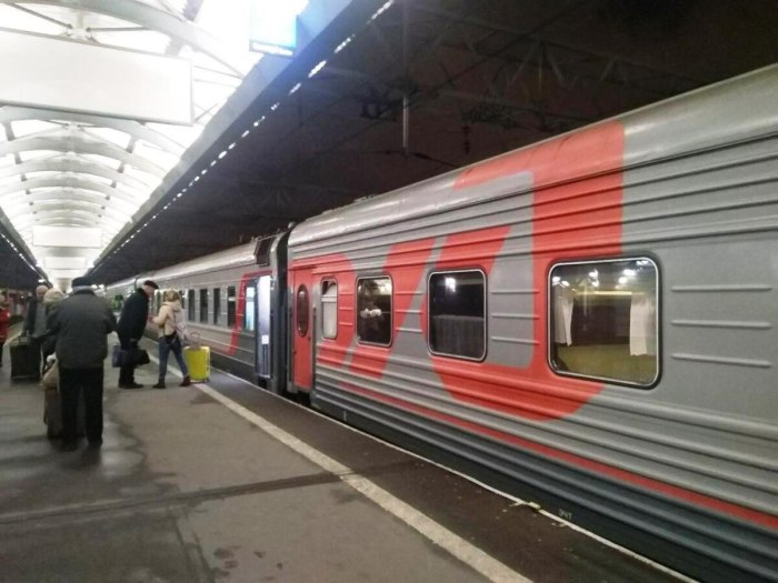 Поезд 135 Махачкала Санкт-Петербург
