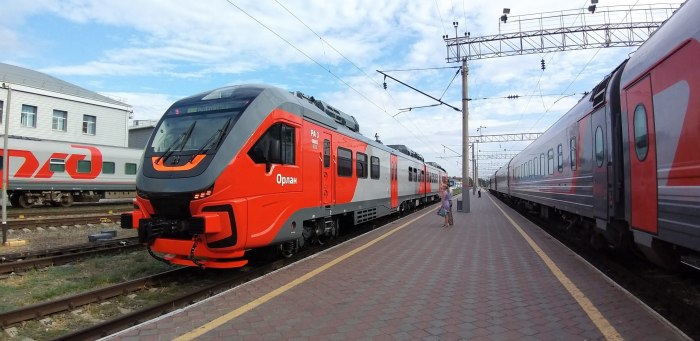 Рельсобус Астрахань