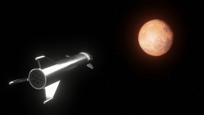 SPACEX Марс