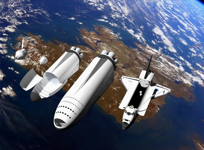 Космический корабль SPACEX