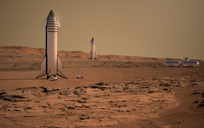 SPACEX Mars 2024