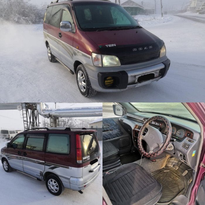 Тойота лит айс Ноах 4wd