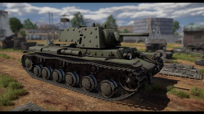 War Thunder танк кв1