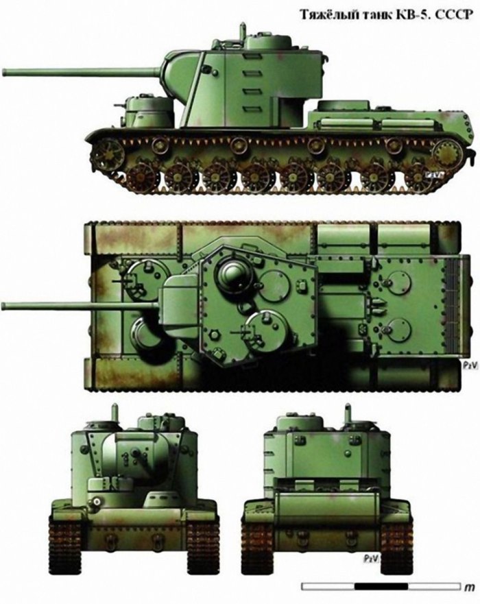 Танк СССР кв 44