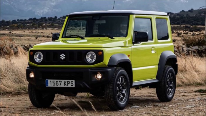 Suzuki Jimny 2020 зеленый
