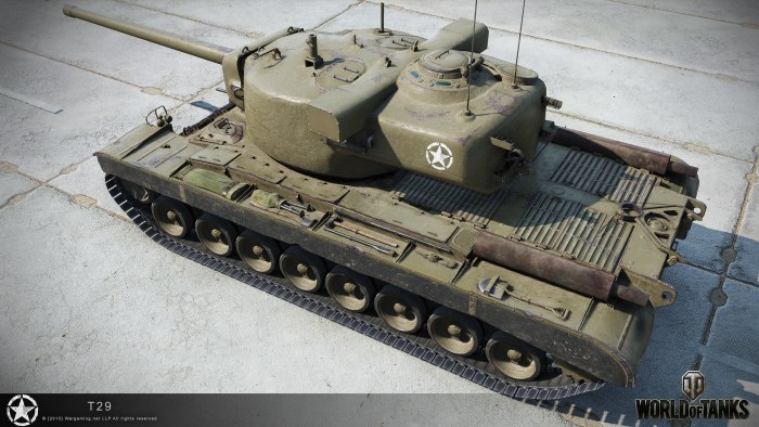 Т29 американский танк WOT