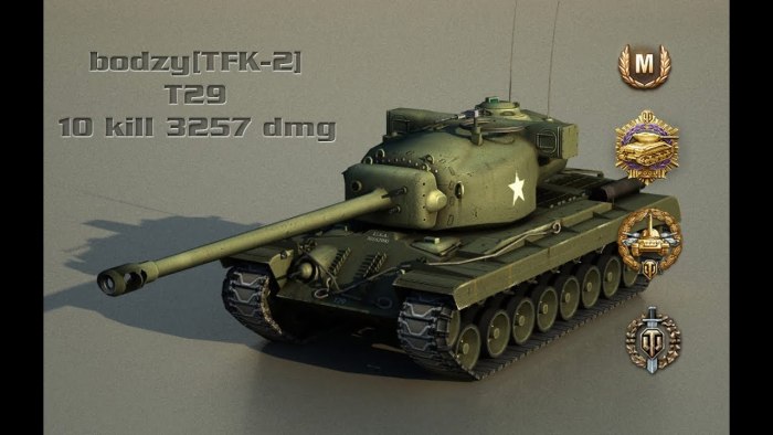 Т29 тяжелый американский танк