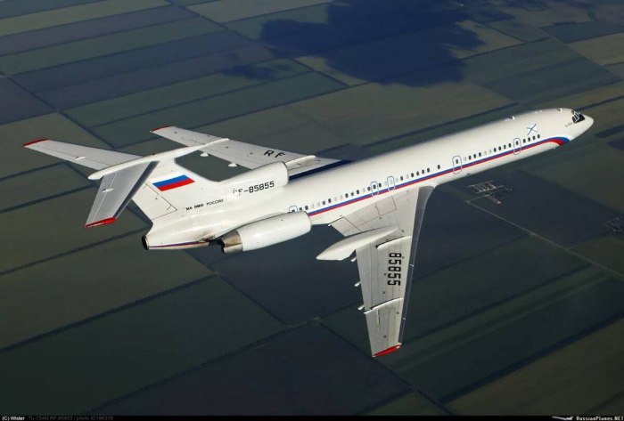 Ту-154 пассажирский самолёт