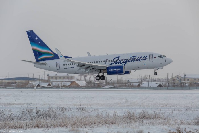 Самолет Якутск