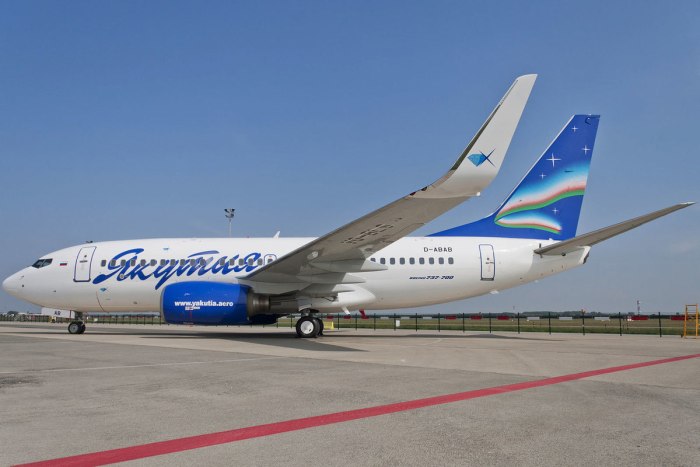 Боинг 737 якутские авиалинии