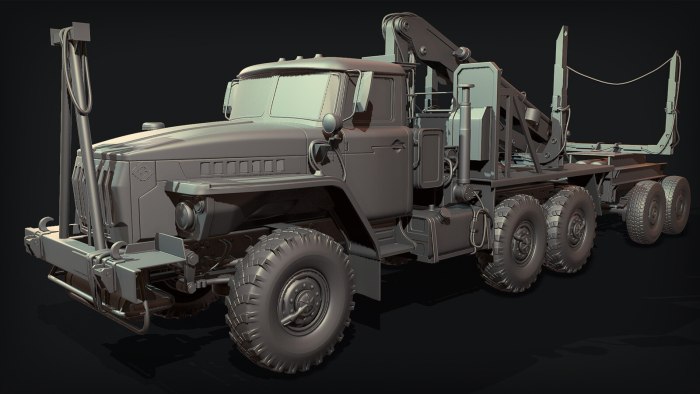 Урал 4320 салон