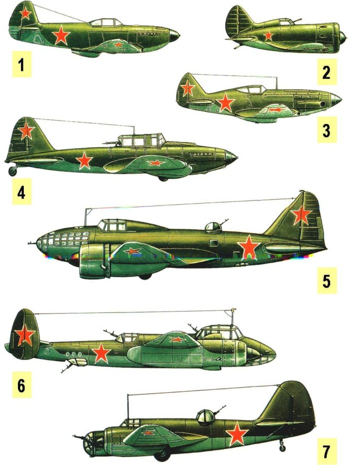 Самолеты войны 1941-1945 СССР