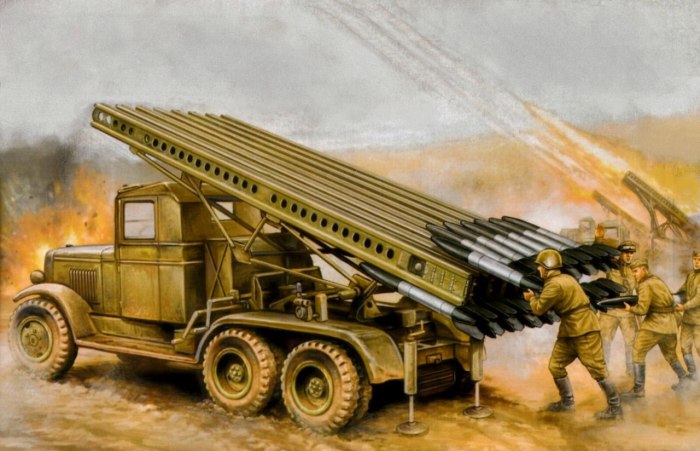 РСЗО Катюша БМ-13