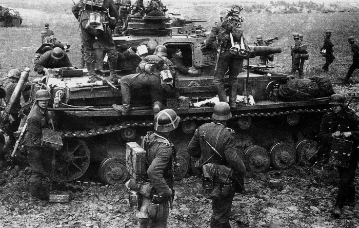 Немецкие танки 1941 года Барбаросса