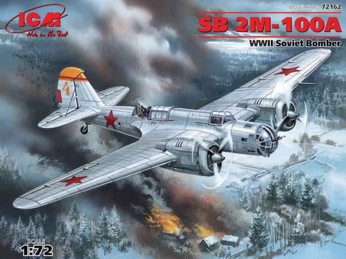 Сб-2м-100а Советский бомбардировщик