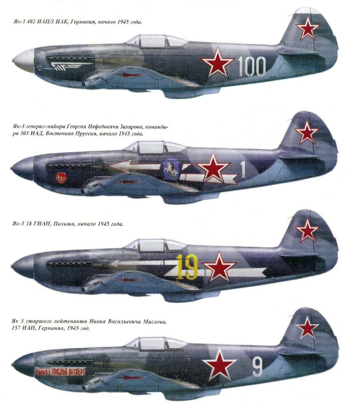Як-3 истребитель ВОВ 1941-1945