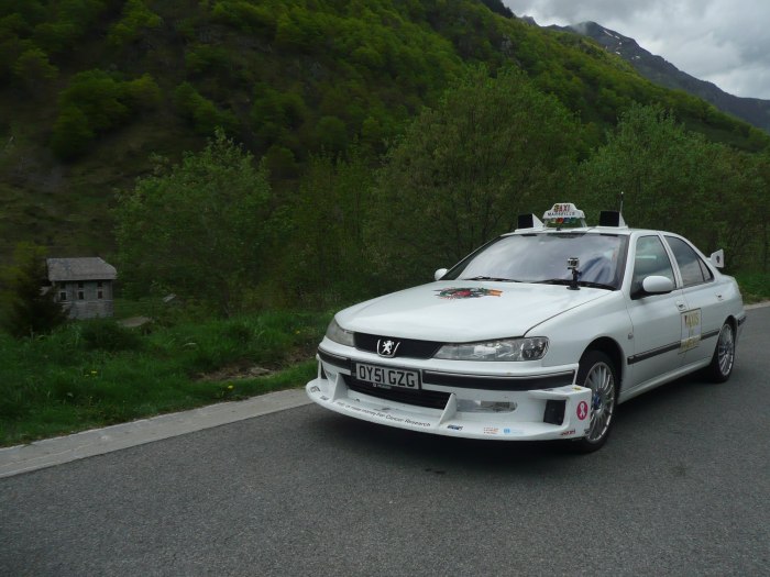 Peugeot 406 такси Марсель