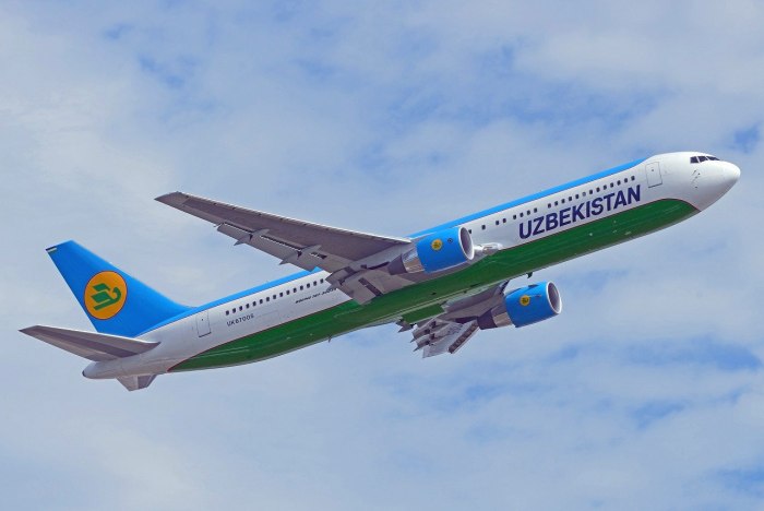Самолеты Узбекистан Airways