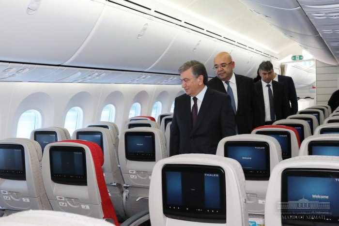 Боинг 787-8 Дримлайнер Uzbekistan Airways