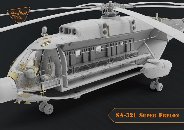 Sa.321 super-frelon 1:72