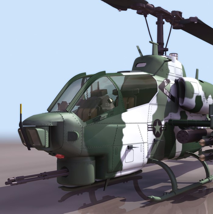 Ah1w вертолет