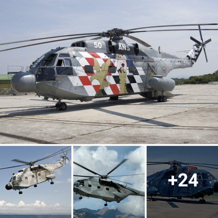 Frelon Helicopter