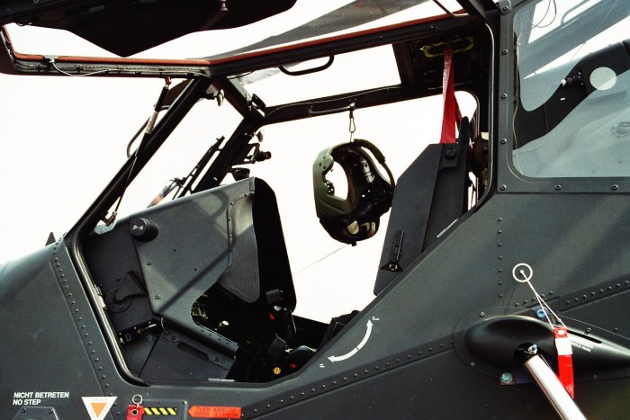Eurocopter Tiger кабина пилотов