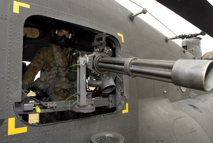 Boeing Ch-47 Chinook внутри