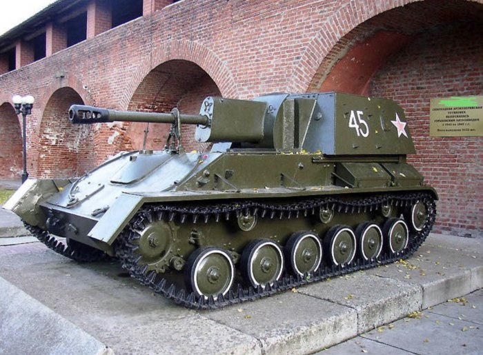 Су-76 самоходная Артиллерийская