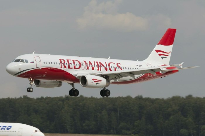 Самолёт а 320 ред Вингс