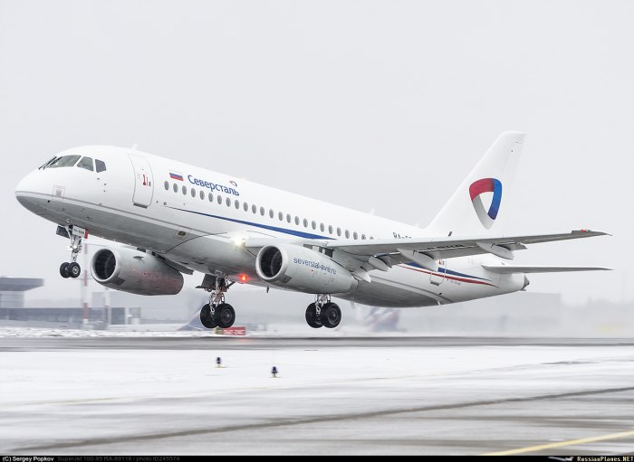SSJ 100 Северсталь