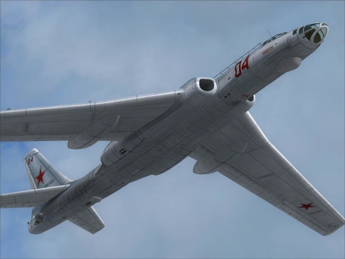 Турбовинтовой бомбардировщик ту-16
