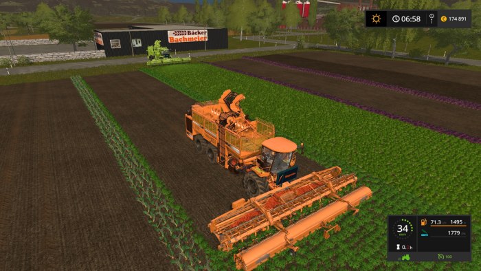 FS 17 комбайны для корнеплодов