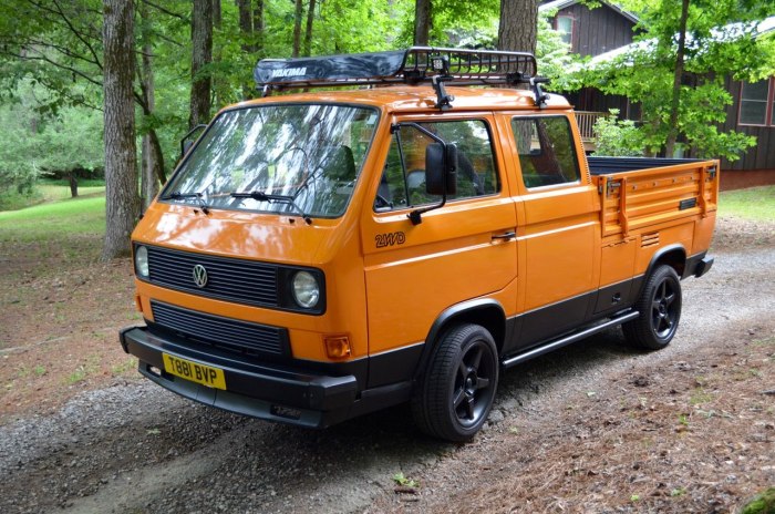 Volkswagen Transporter t3 пикап