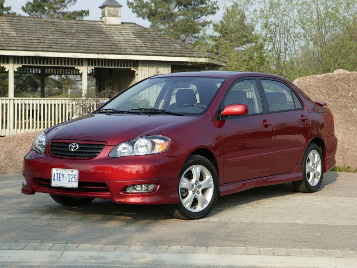 Toyota Corolla 2002 e120