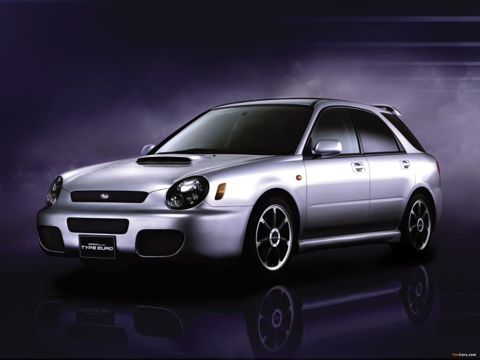 Subaru Impreza WRX 2000-2002