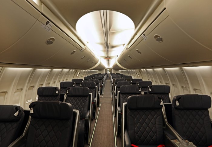 Боинг 757-200 салон