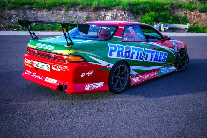 Toyota Mark 2 90 дрифт