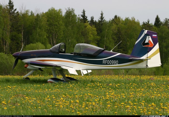 Самолет vans RV 7a