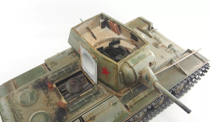Танк кв с пушкой л-11