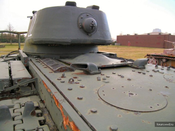 Башня танка кв-1