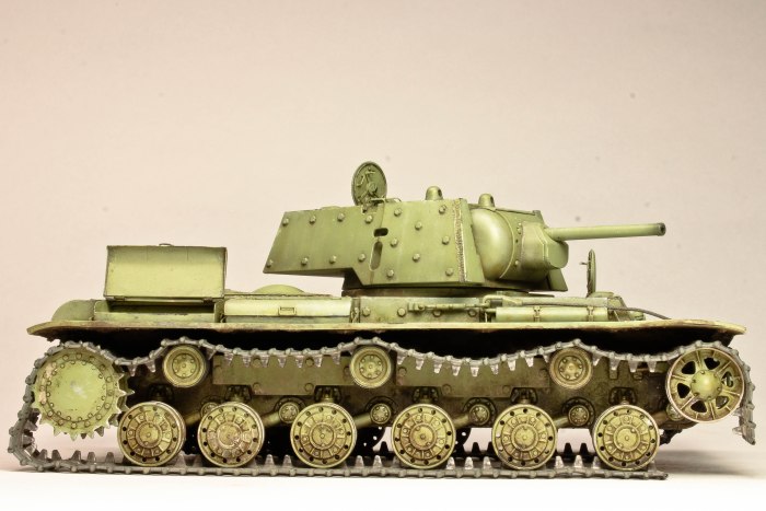 Танк кв-1 экранированный