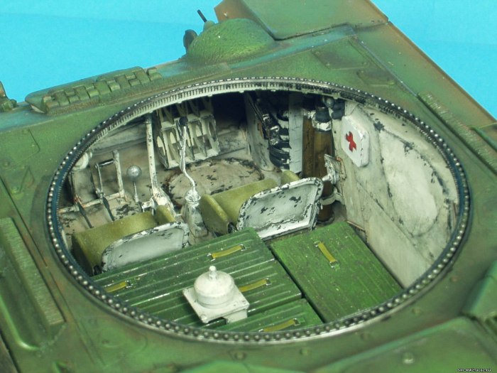 Внутри башни кв 1
