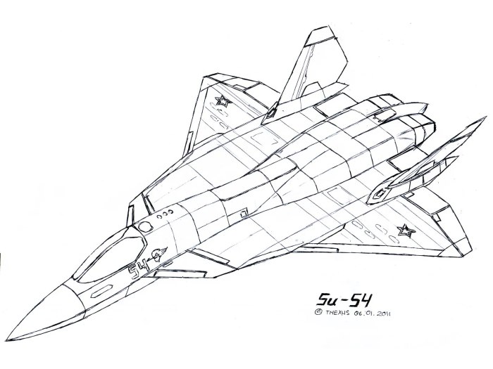 Су 54 истребитель